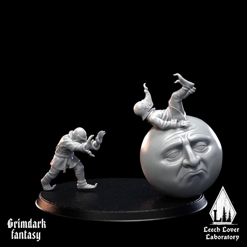 Grand Bombard crew for miniature-agnostic grimdark wargames