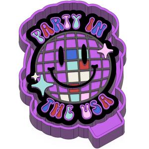 Party In The USA Disco Ball Freshie STL Mold Housing