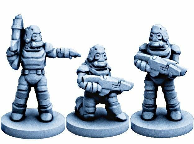 Dominion Enforcers Mark-V (18mm scale)