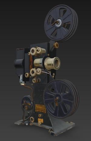 Figure Modelismo Antique Movie Projector Retro Miniatures