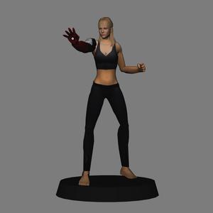 Pepper Potts Extremis - Ironman 3 LOW POLYGONS AND NEW EDITION