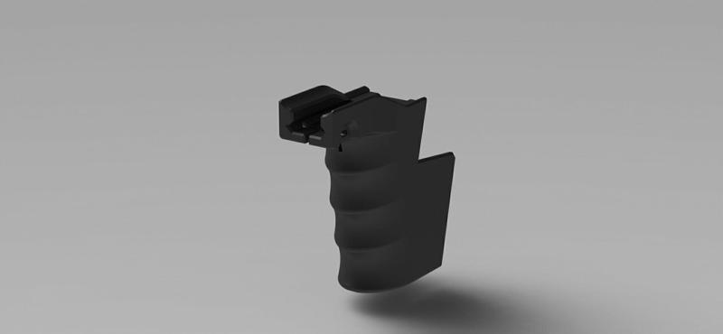 Airsoft UMP magwell foregrip