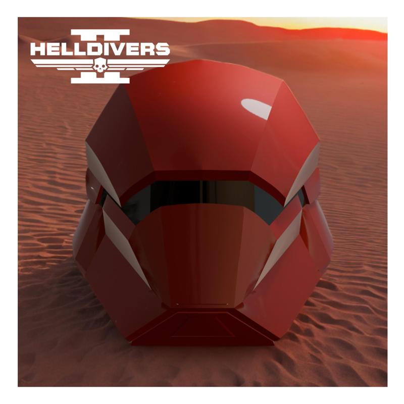 UF-50 Bloodhound Helmet Helldivers 2