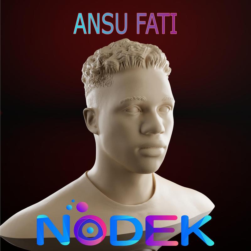 Bust of Ansu Fati - FC Barcelona's Explosive Promise