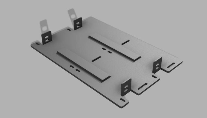 Amiga 2000HD Floppy plate
