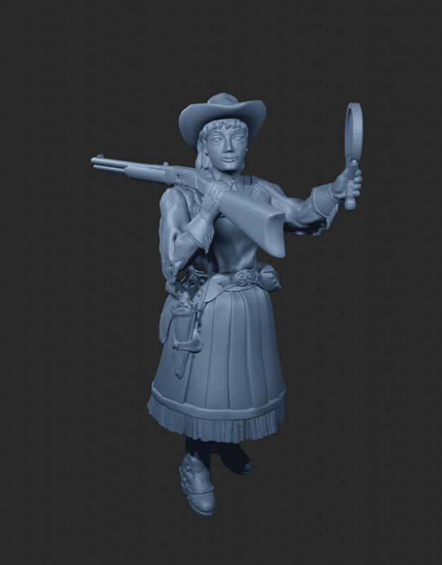 Annie Oakley, The Trick Shot - for Worldspanner Factions