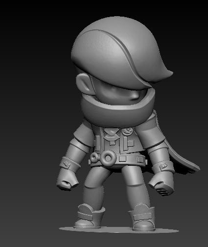Edgar Brawl Stars Fan Art Sculpture – 3D Printable Model