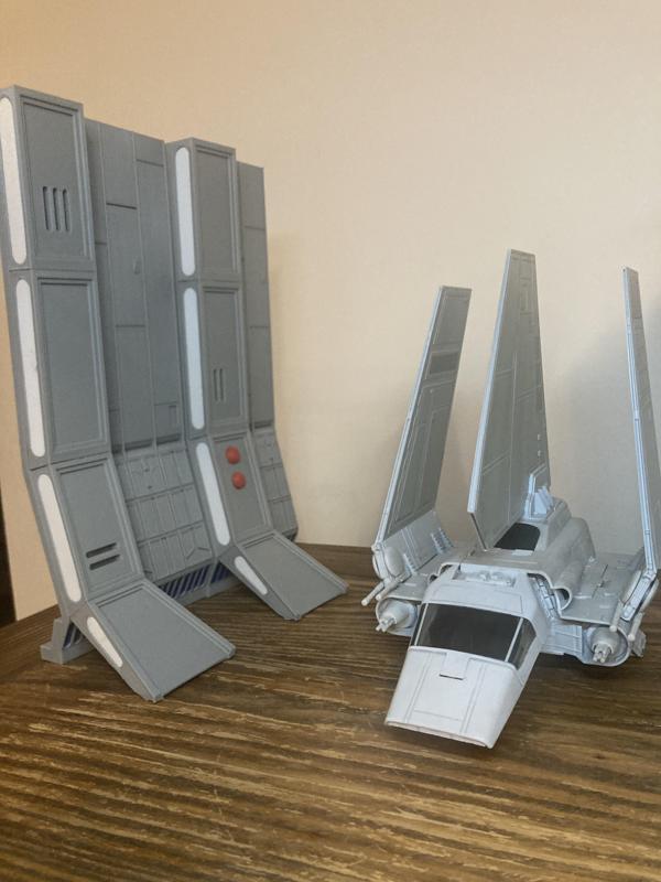 Death Star Hangar Walls for Micro Galaxy