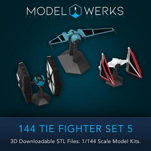 1/144 Scale Tie Set 5
