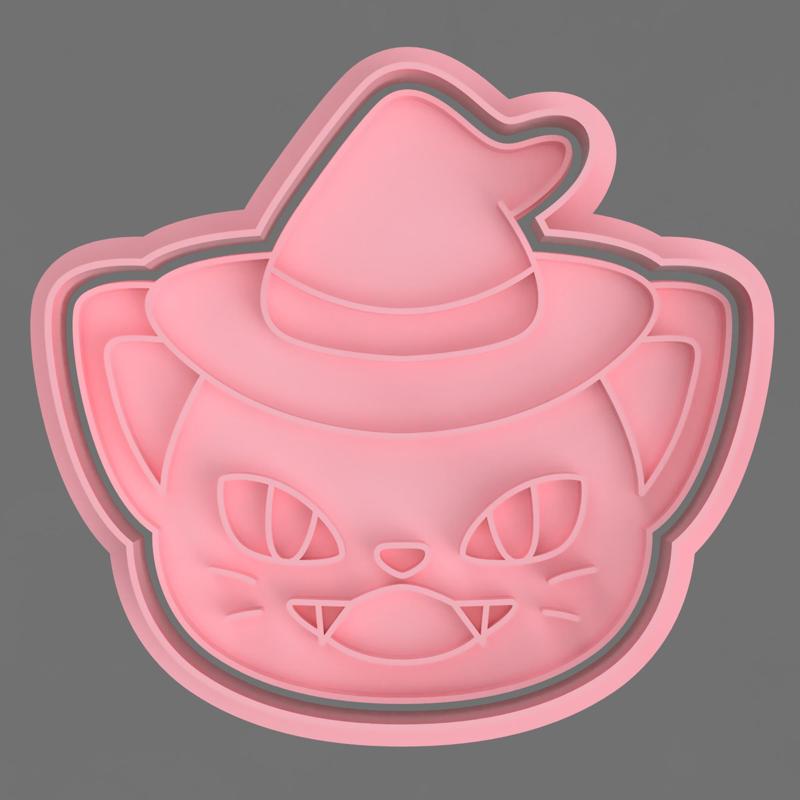 CAT CUTTERS FOR COOKIES AND FONDANT