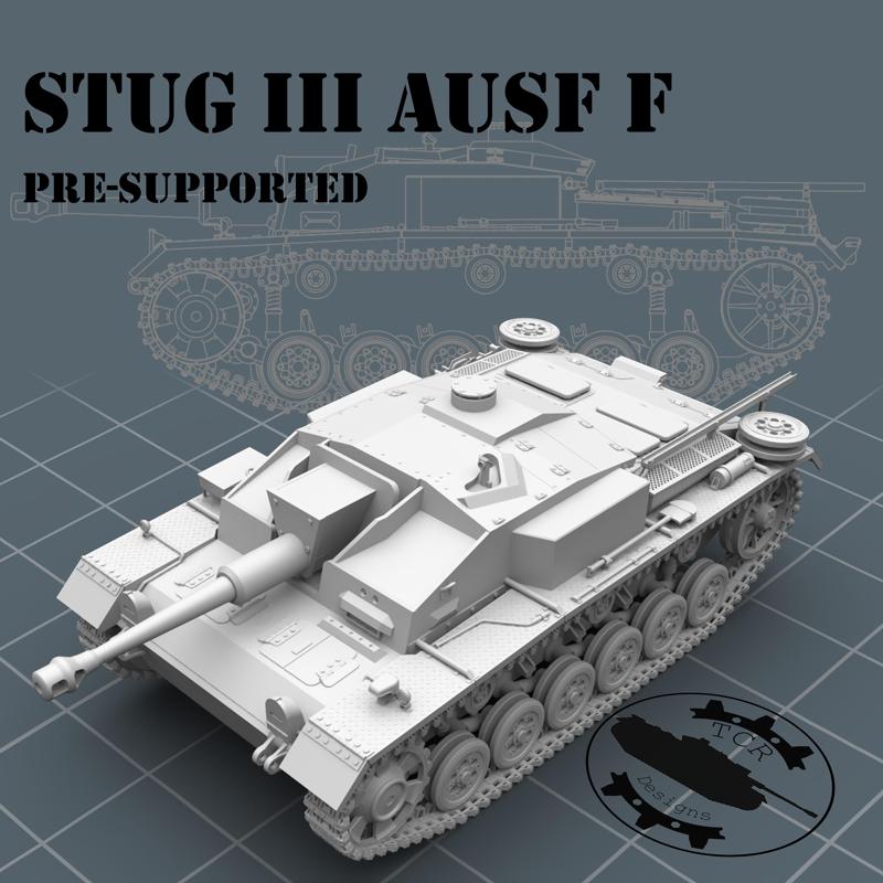 StuG III F - Tank Destroyer - Presupported
