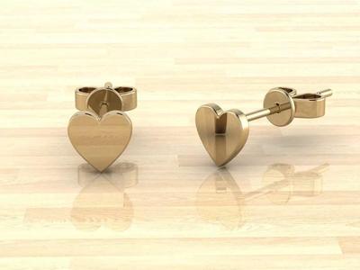 Jewelry Earring Heart Shape