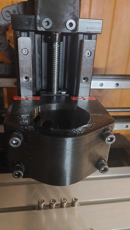 CNC3018 MGN12H 52mm 4080 mount adaptors X & Z axis