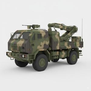 Armored Field Support Vehicle 05 - Rugged 3D Printable Utility Transport Model