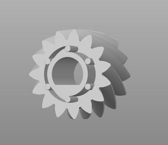 Helical Gear - Ricoh printers