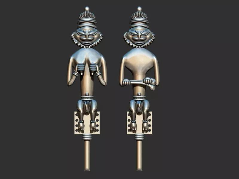 Ogboni Statues Relief