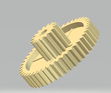 Gear chinese meat grinder 45 to 15 teeth (82mm diam)