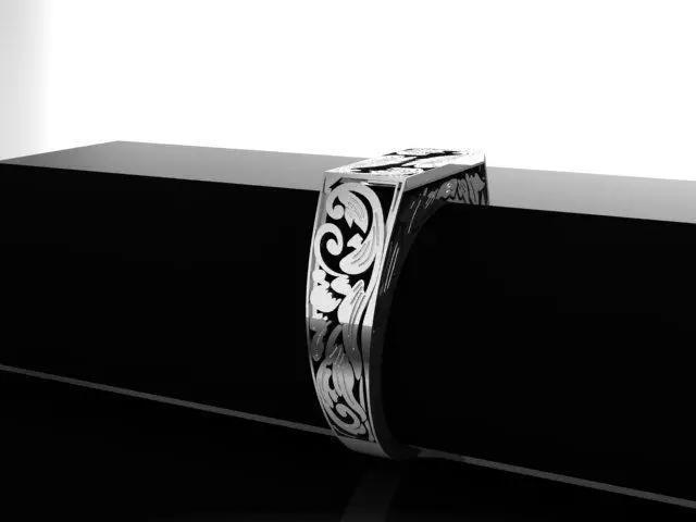 Irani Silver Ring Ready to Print