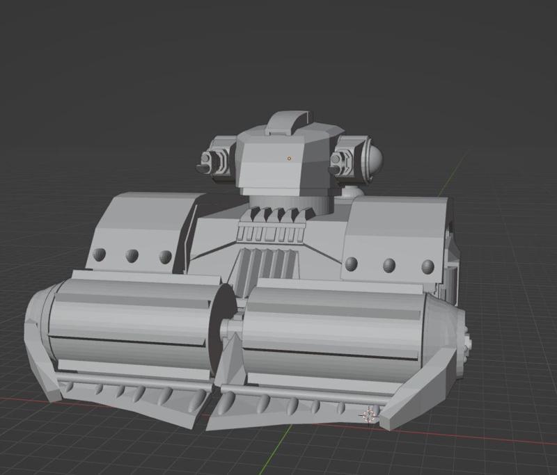 Krimzon Guard Security Tank/Robotank Model-Kit