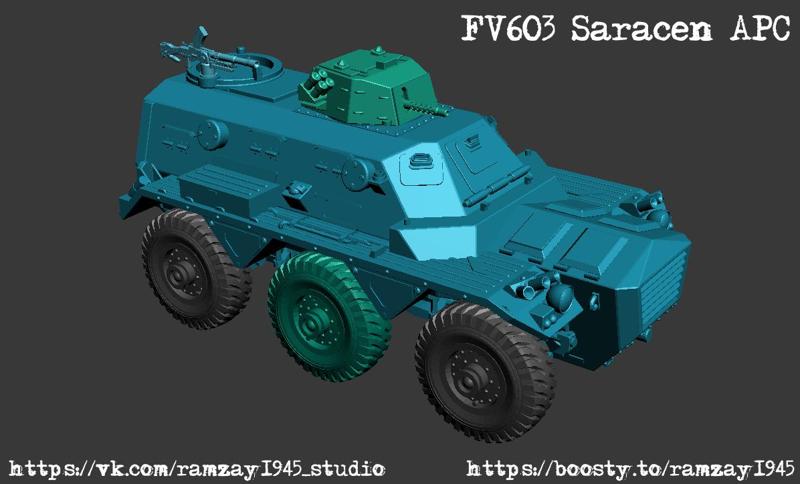 FV603 Saracen APC 1:100