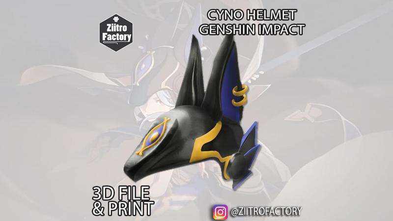 Cyno HELMET - GENSHIN IMPACT