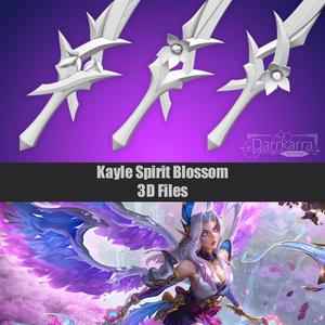 Kayle Spirit Blossom League of Legends STL files