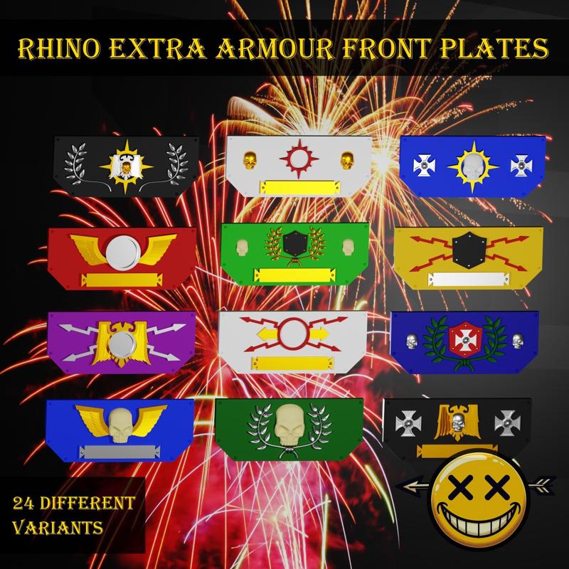 Rhino Extra Armour Front Plates