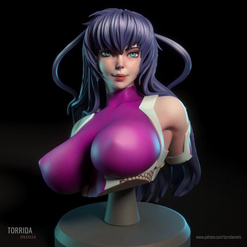 Igawa Asagi from Taimanin Asagi - Bust