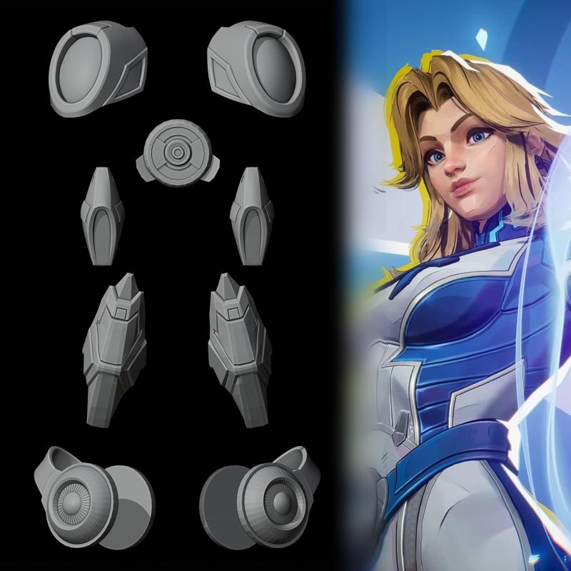 Invisible Woman - Cosplay Accesories - Marvel Rivals - Cosplay Prop