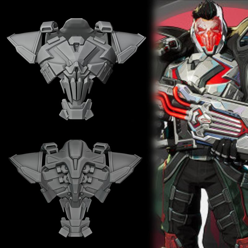 Punisher 2099 - Armor - Marvel Rivals Cosplay Prop
