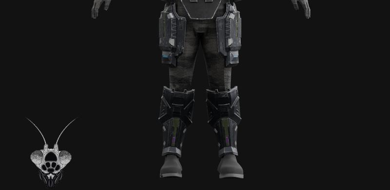 Halo Reach ODST Thighs and Shins Only