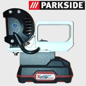 Parkside x20 team handle floodlight with battery over-discharge protection