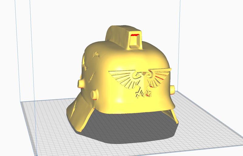 DEATH KORPS OF KRIEG HELMET -  (3D MODEL STL FILE)