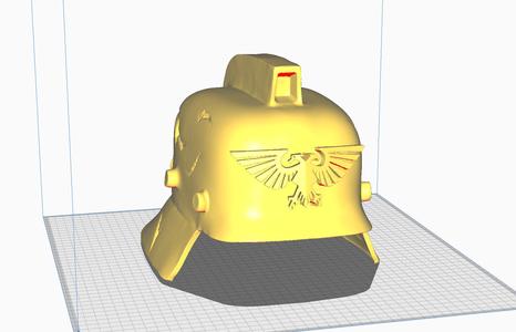 DEATH KORPS OF KRIEG HELMET -  (3D MODEL STL FILE)