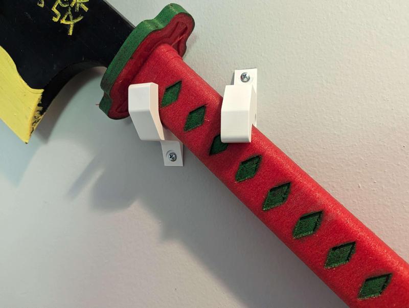 45 Degree Sword Wall Mount