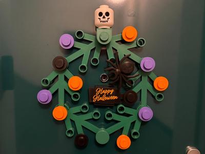 Halloween Addon for "Not another Brick Wreath"