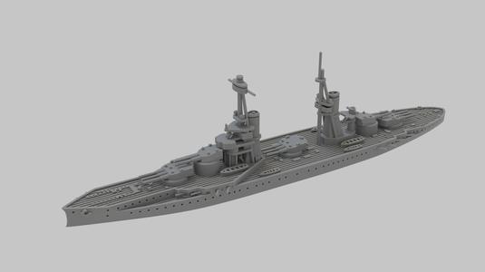 WW1 Regia Marina Andrea Doria class battleship