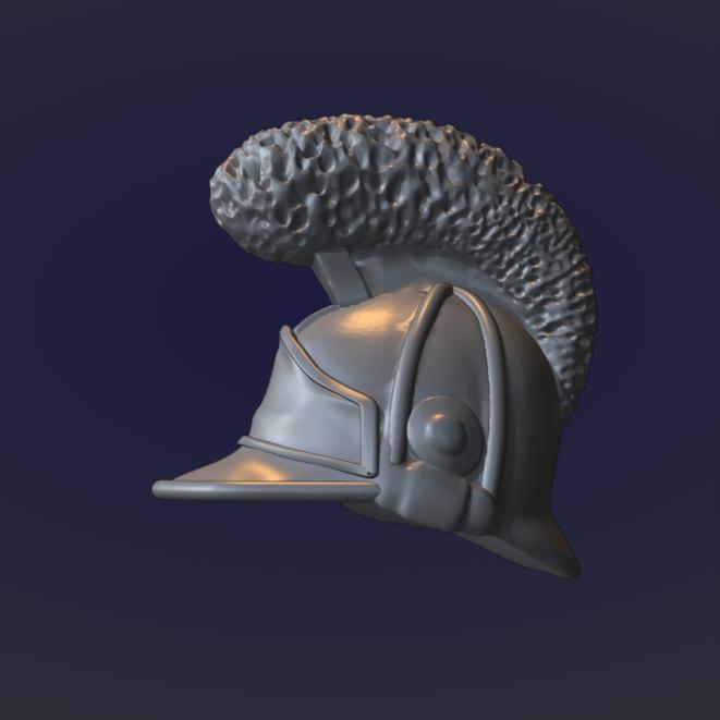 Cuirassier Helmet for Playmobil