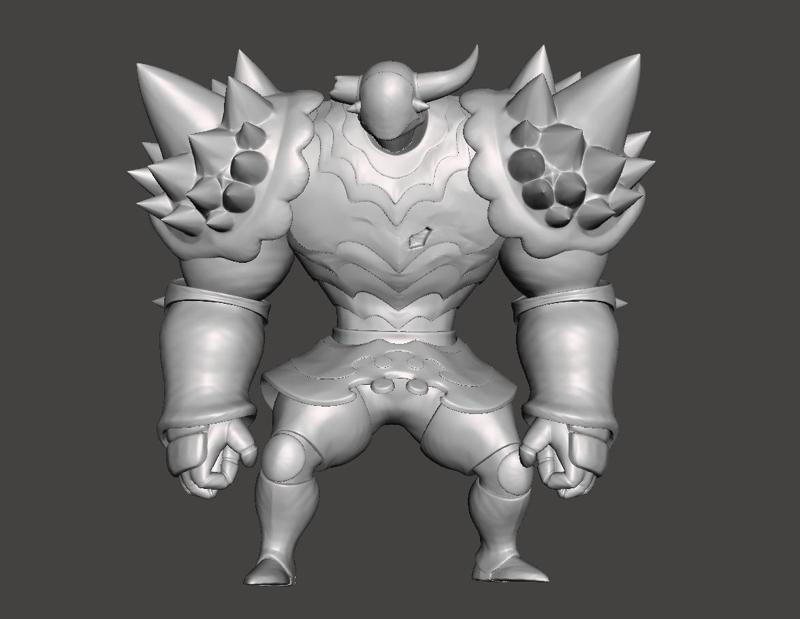 Gowther Armor 3D Model