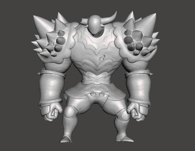 Gowther Armor 3D Model