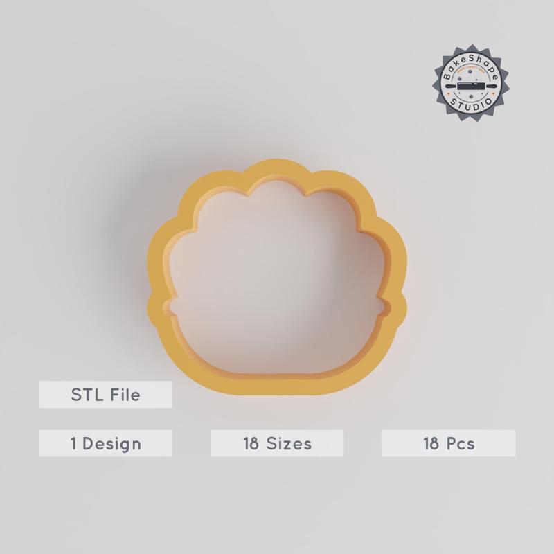 Oyster & Shell Shape Cutter Set, 18 Pieces, Ocean & Sea Creature Designs, Cookie, Fondant, Clay, Various Sizes