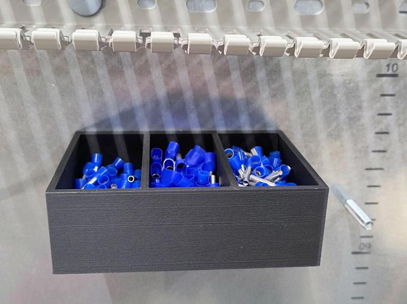 3-module boxes for the control cabinet fitter