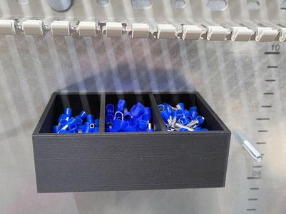 3-module boxes for the control cabinet fitter