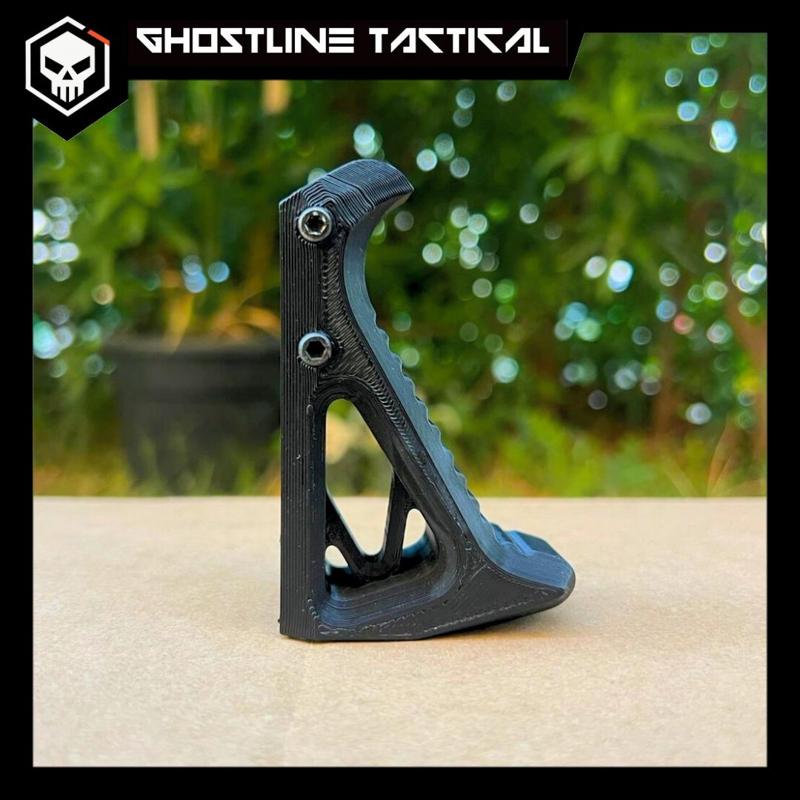 Angled Foregrip | BRUEN Bastion-Inspired | 3D Printable Tactical Grip