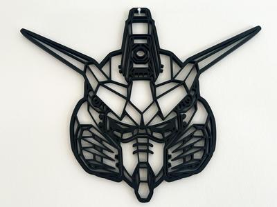Gundam Deathscythe (Hell) Wall Art