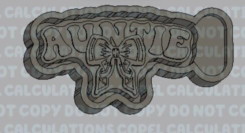 Auntie Bow Silicone Mold Housing