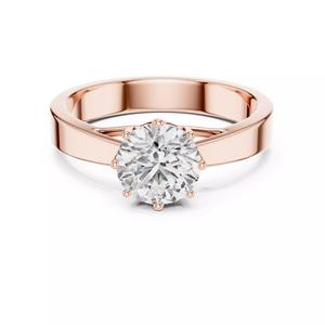 Solitaire 1CT Round Cut Diamond Engagement Ring 3DM STL Video