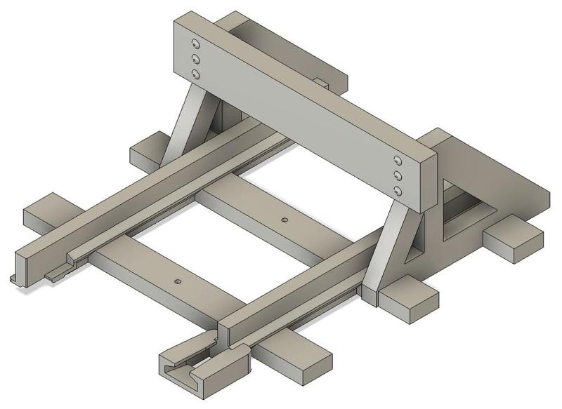 Railroad Bumper Train Track compatible w/ the Lionel Ready-to-Play Train Sets
