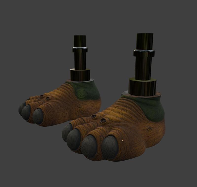 🐾 Labubu Monster Feet