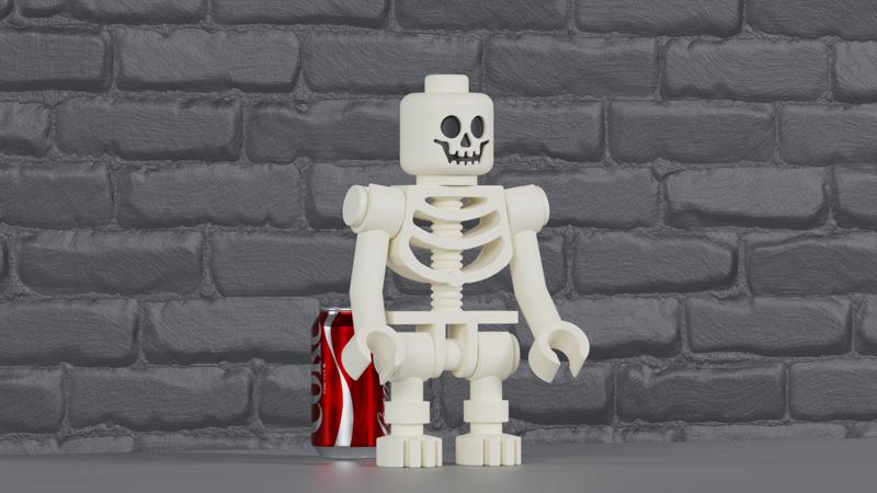 Classic Skeleton Maxifig - Fully Articulated